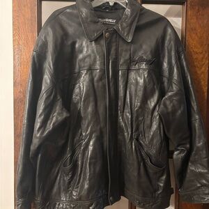Pelle Pelle Dark Leather Jacket